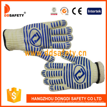 26cm Heat Resistant Labor Gloves with Silica Coating on Palm and Back
